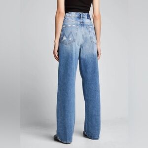 MOTHER HIGH WAISTED TUNNEL VISION SNEAK
Take Me Higher wide leg jeans distressed